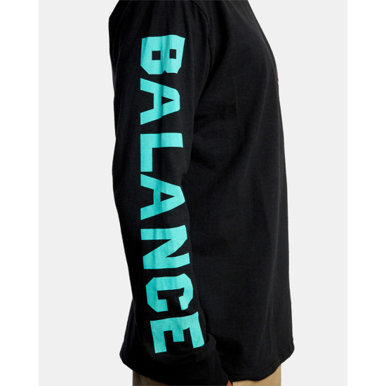 RVCA Ανδρική μακρυμάνικη μπλούζα Cobra University - Long Sleeve T-Shirt For Men